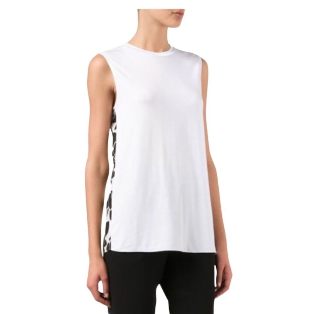 Thakoon Addition Combo Tank with Back Print Size S